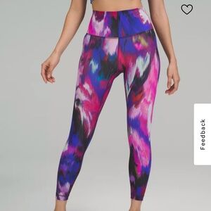 Lululemon Wunder Train High-Rise Tight 24" Asia Fit